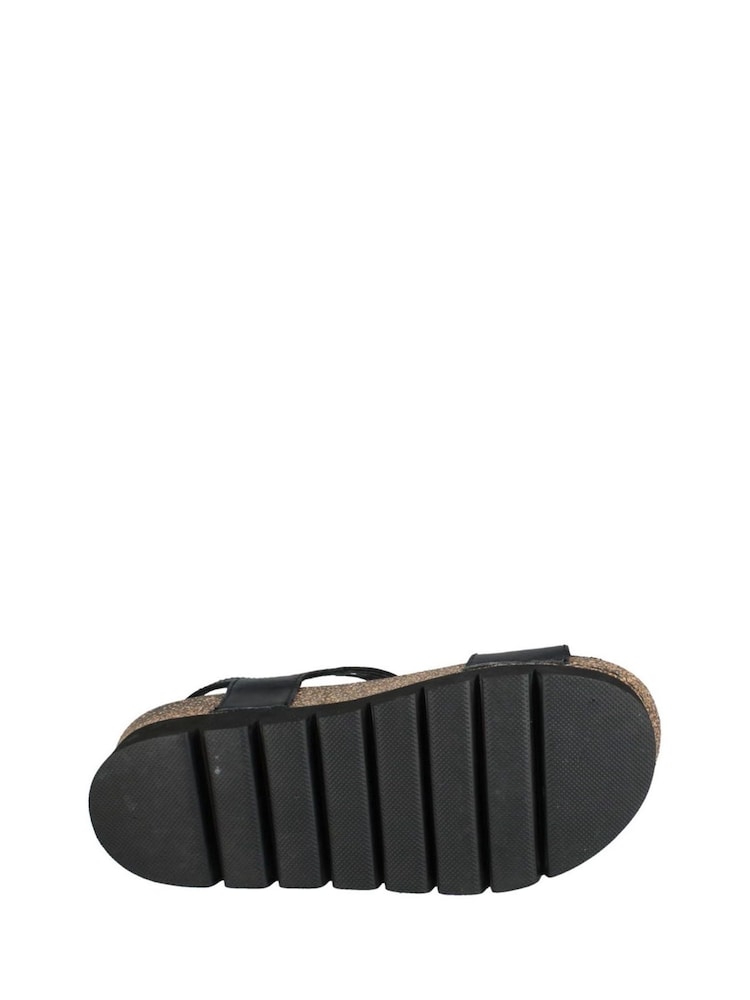 Josef Seibel Alice 03 Black Sandals - Image 4 of 4
