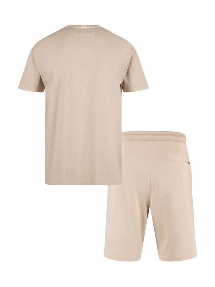 Luke 1977 Logic 100% Cotton Black T-Shirt and Shorts Set - Image 5 of 5