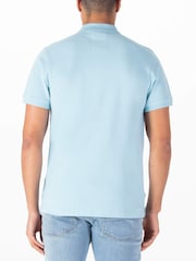 Luke 1977 Blue Williams 100% Cotton Polo Shirt - Image 2 of 6