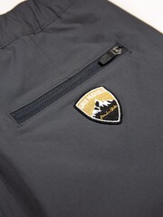 Luke 1977 Grey Acetate Cargo Shorts - Image 7 of 7