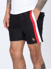 Luke 1977 Cabo San 2 Black Swim Shorts - Image 3 of 7