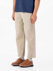 Luke 1977 Crantock Sand Chino Brown Trousers - Image 3 of 7
