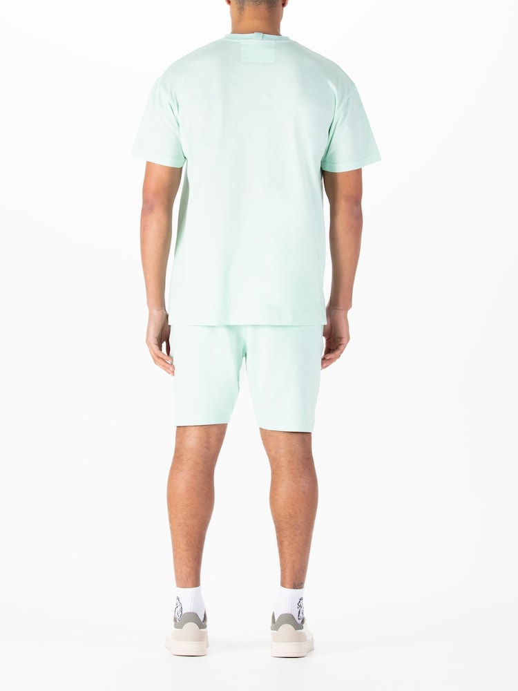 Luke 1977 Logic 100% Cotton Black T-Shirt and Shorts Set - Image 2 of 5