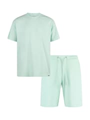 Luke 1977 Logic 100% Cotton Black T-Shirt and Shorts Set - Image 4 of 5