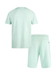 Luke 1977 Logic 100% Cotton Black T-Shirt and Shorts Set - Image 5 of 5