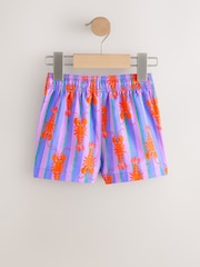 Pink/Flieder - Badeshorts mit Print (3 M.–7 J.) - Bild 6 von 8