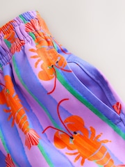 Pink/Flieder - Badeshorts mit Print (3 M.–7 J.) - Bild 8 von 8