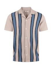 Luke 1977 Gwithian Knitted Black Shirt - Image 4 of 6
