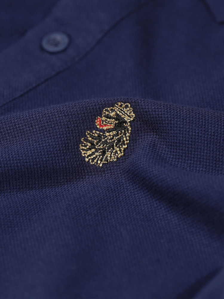Luke 1977 Williams 100% Cotton Polo Shirt - Image 6 of 6