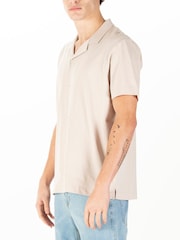 Luke 1977 Cream Perranporth 100% Cotton Shirt - Image 3 of 6