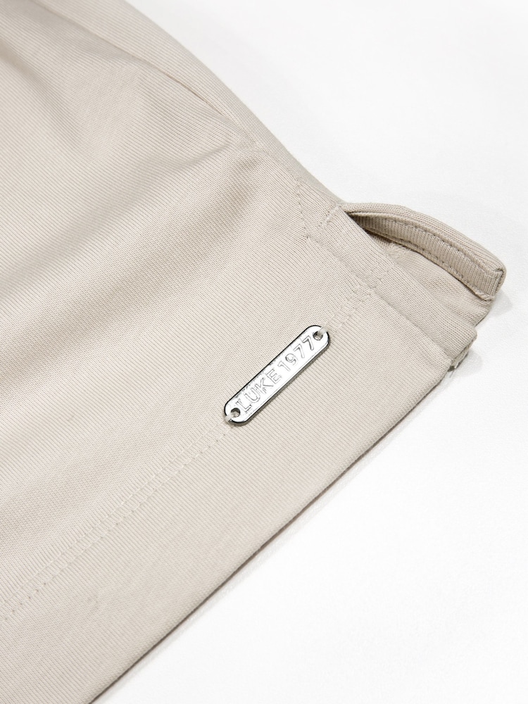 Luke 1977 Cream Perranporth 100% Cotton Shirt - Image 6 of 6