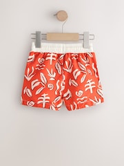 Red Printed Swim Shorts (3mths-7yrs) - Image 7 of 9