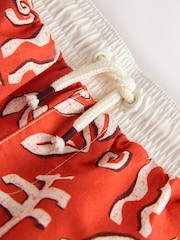 Red Printed Swim Shorts (3mths-7yrs) - Image 8 of 9