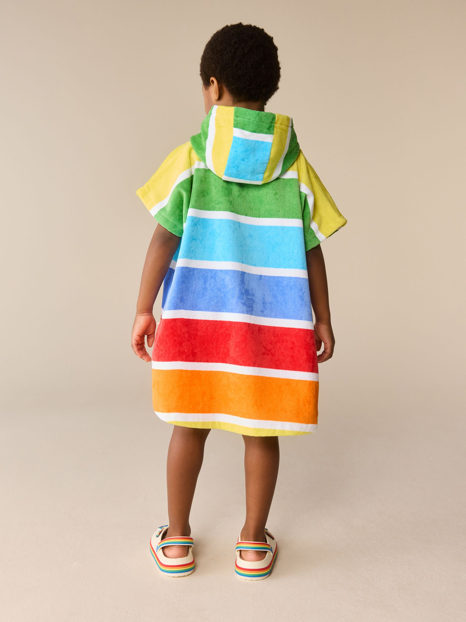 Buy Little Bird by Jools Oliver Bright Rainbow Stripes Cotton