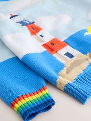 Little Bird by Jools Oliver Knitted Lighthouse Jumper - Bild 4 von 8