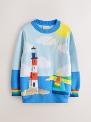 Little Bird by Jools Oliver Knitted Lighthouse Jumper - Bild 7 von 8