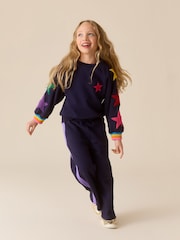 Navy Boucle Stars - Little Bird by Jools Oliver Sweater and Joggers Set 2 Piece - Bild 2 von 8
