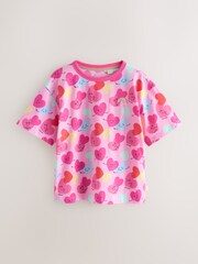 Little Bird by Jools Oliver White and Heart Print Jersey T-Shirt 2 Pack - Image 2 of 13