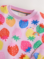 Rainbow Strawberry 2 Piece Sweater and Joggers Set - Image 10 of 12