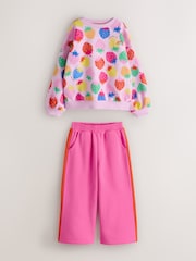 Rainbow Strawberry 2 Piece Sweater and Joggers Set - Image 7 of 12