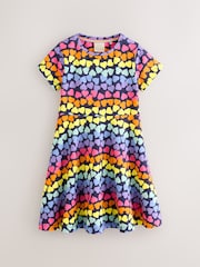 Little Bird by Jools Oliver Short Sleeve Jersey Skater Dress - 圖片 6/10
