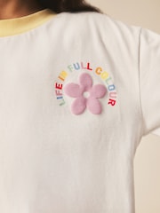 Little Bird by Jools Oliver T-Shirt & Ribbed Cycling Shorts Set - Larawan 6 ng 6