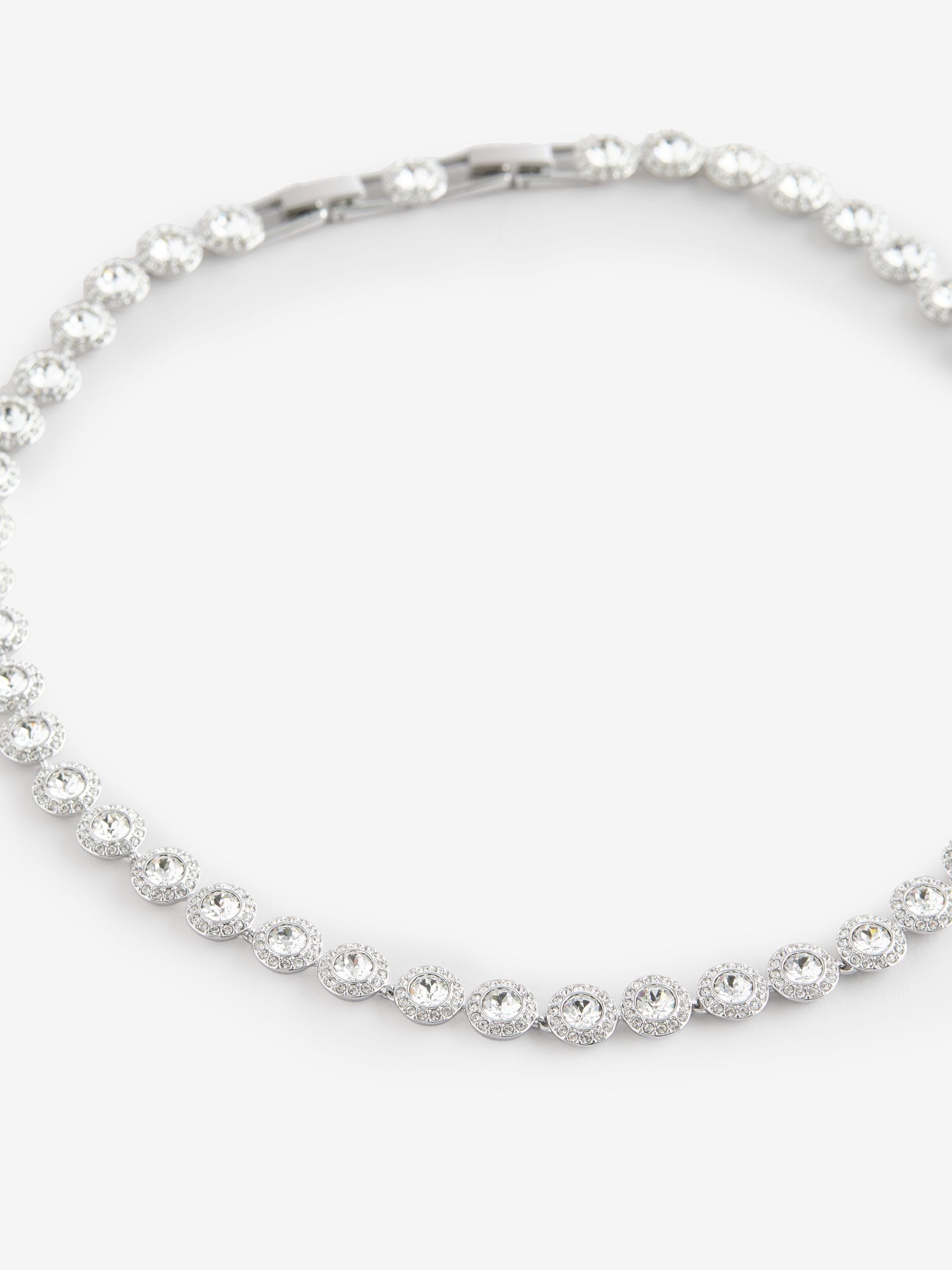 Cumpără Colier Swarovski Tennis Una Angelic Mediu cu Tăietură