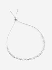 Swarovski Matrix Tennis Bracelet with Mixed Round Cuts Rhodium Plated - Bild 1 von 6