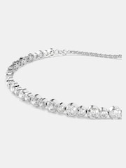 Swarovski Matrix Tennis Bracelet with Mixed Round Cuts Rhodium Plated - Bild 5 von 6