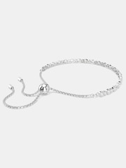 Swarovski Matrix Tennis Bracelet with Mixed Round Cuts Rhodium Plated - Bild 6 von 6
