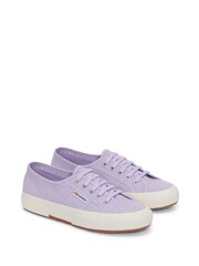 Superga Purple 2750 COTU Classic Canvas Trainers - Imagem 2 de 5
