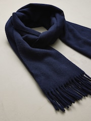 Navy N. Premium Made in Italy Midweight Scarf - Image 5 of 8