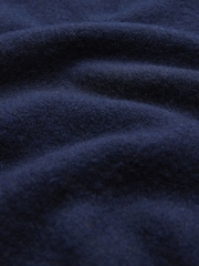 Navy N. Premium Made in Italy Midweight Scarf - Image 7 of 8
