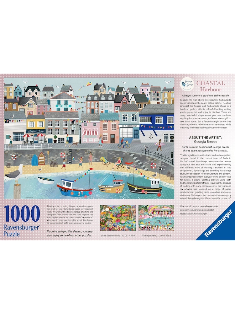 Ravensburger Coastal Harbour Puzzle 1000pc - Image 2 of 3