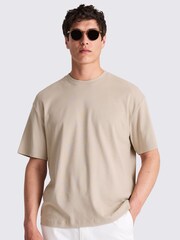 Heavyweight Crew Neck 100% Cotton T-Shirt - Image 1 of 4