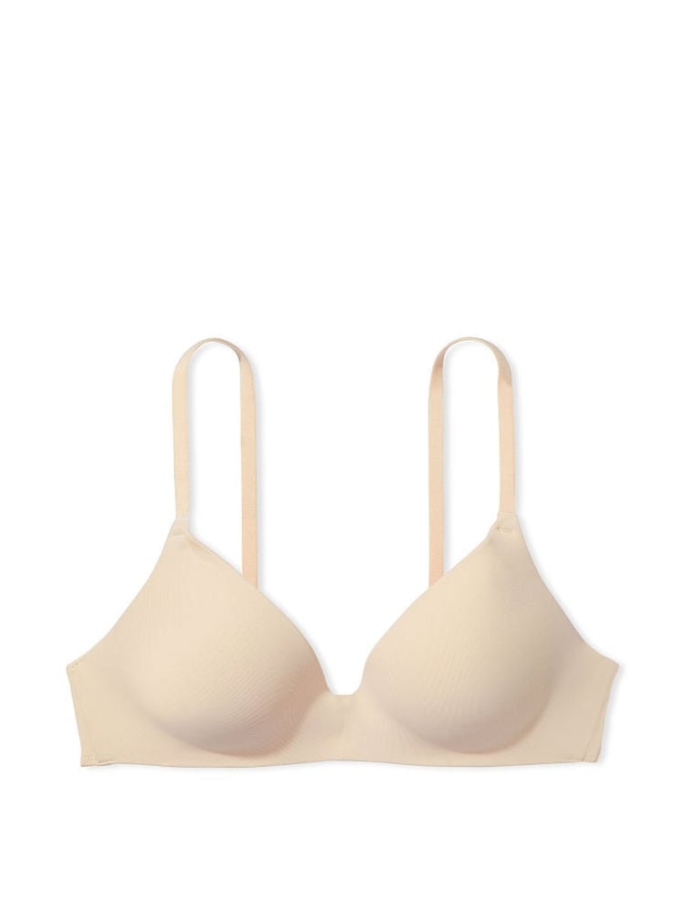 Victoria's Secret PINK Marzipan Nude Non Wired Push Up Bra - Image 3 of 3