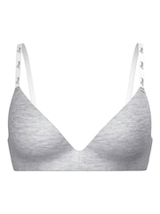 Victoria's Secret Pink Medium Heather Grey Non Wired Push Up Bra - Image 3 of 3