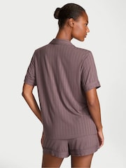 Victoria's Secret Cocoa Blush Brown Modal Short Pyjamas Set - Image 2 of 3