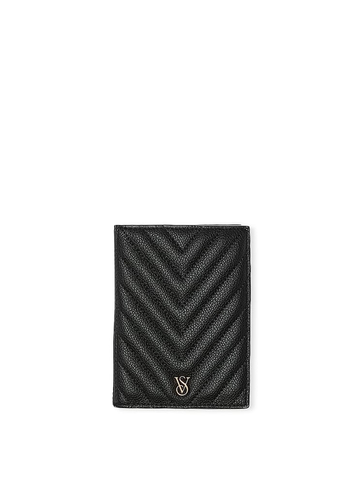 Victoria's Secret Black Passport Case - Image 1 of 2