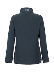 Weird Fish Blue Sontee Full Zip Macaroni Fleece - Image 7 of 7