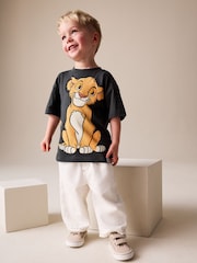 Charcoal Grey Lion King Short Sleeve T-Shirt (6mths-8yrs) - Image 2 of 8