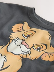 Charcoal Grey Lion King Short Sleeve T-Shirt (6mths-8yrs) - Image 7 of 8