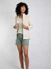 Weird Fish Cream Sontee Full Zip Macaroni Fleece - Image 3 of 6