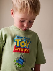Sage Green Toy Story Short Sleeve T-Shirt (3mths-8yrs) - Image 1 of 4