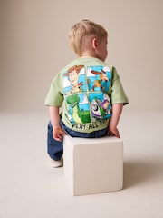 Sage Green Toy Story Short Sleeve T-Shirt (3mths-8yrs) - Image 2 of 4
