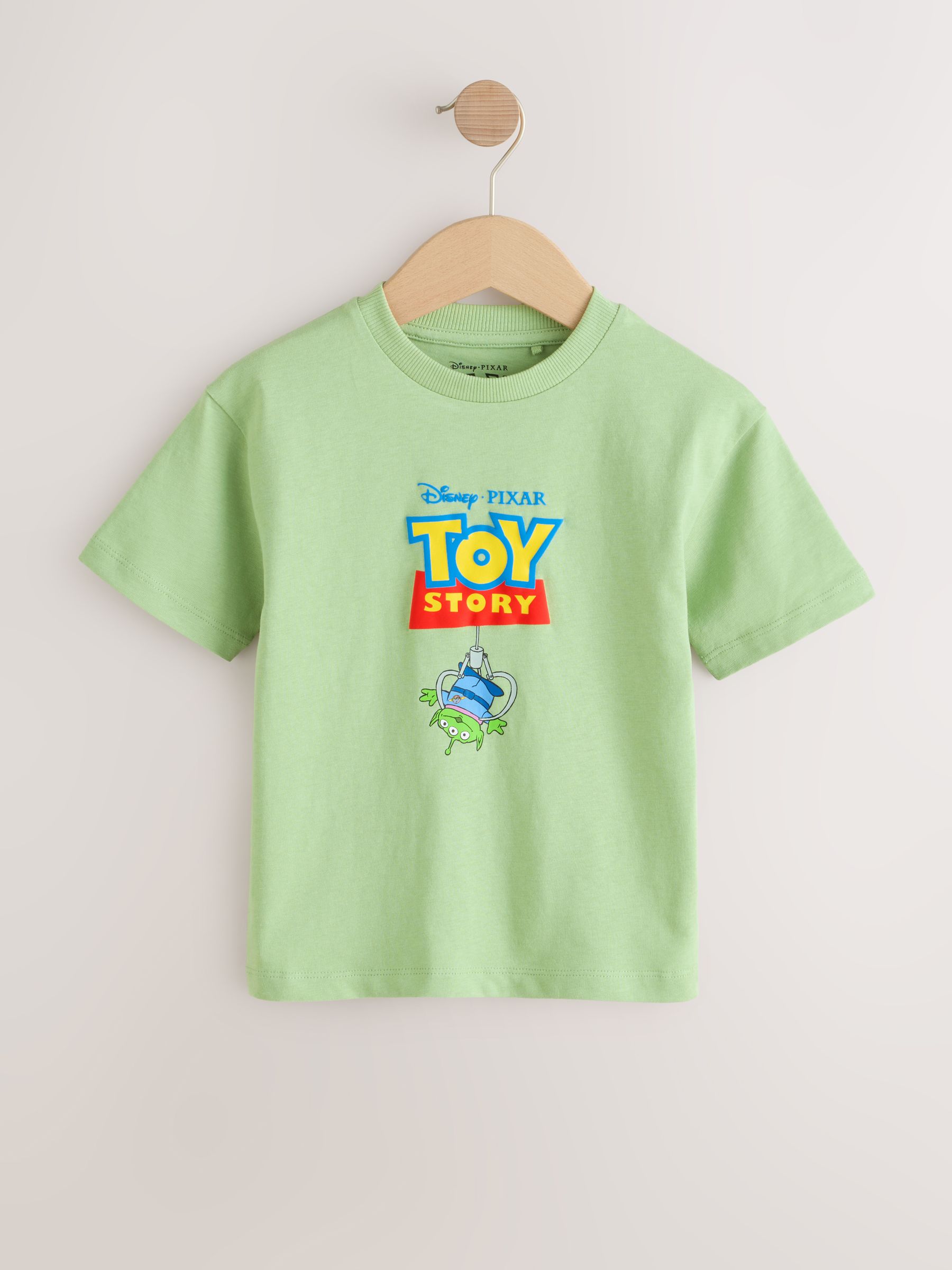 Buy Sage Green Toy Story Short Sleeve T-Shirt (3mths-8yrs) from