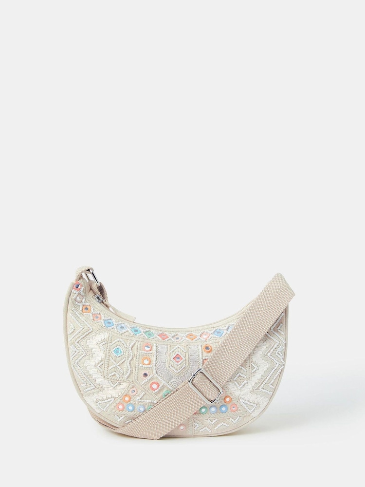 Accessorize Mirror Embellished Sling Cross-Body Bag - Slika 1 iz 2
