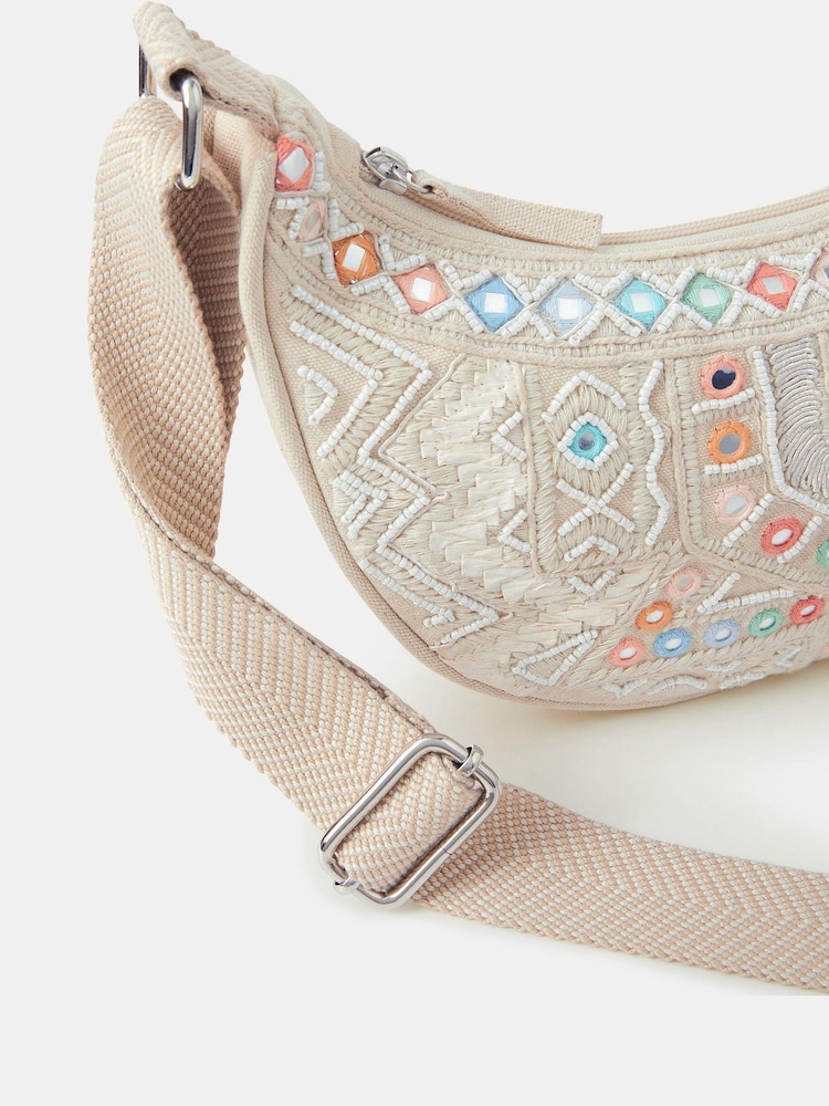 Accessorize Mirror Embellished Sling Cross-Body Bag - Slika 2 iz 2