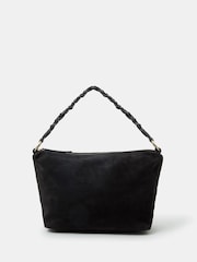 Accessorize Braided Strap Suede Shoulder Bag - Slika 1 iz 2