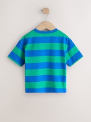 Blue/Green Mickey Mouse Short Sleeve T-Shirt (3mths-8yrs) - Image 8 of 10